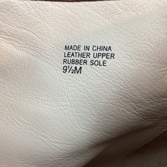 Kors Michael Kors Womens 9.5M Leather Pointed Toe Ankle Boots Brown - Picture 12 of 14